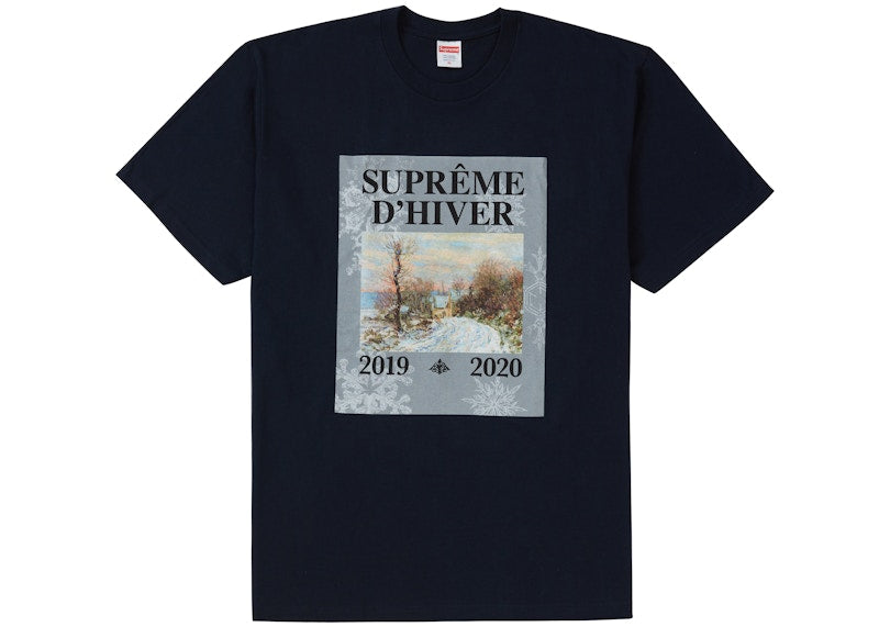 Supreme D'Hiver Tee Navy