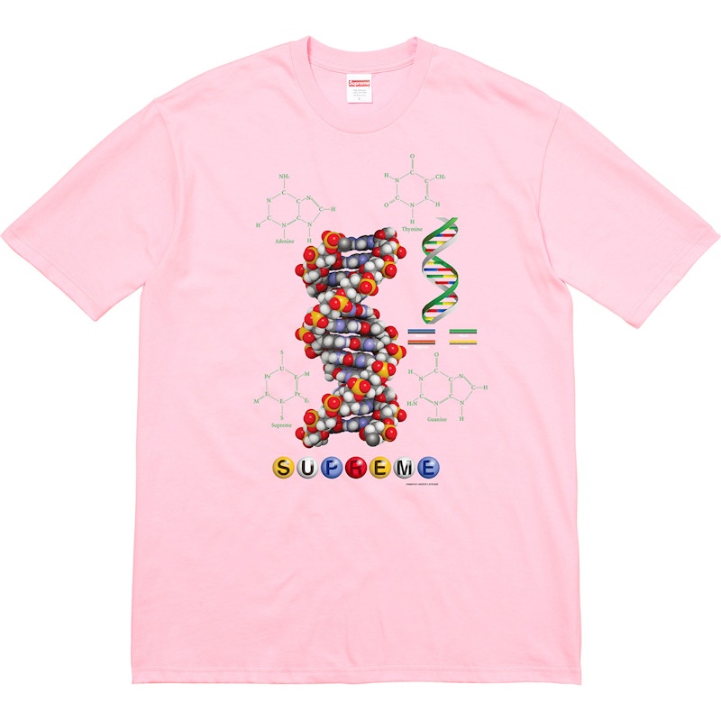 Supreme DNA Tee Light Pink