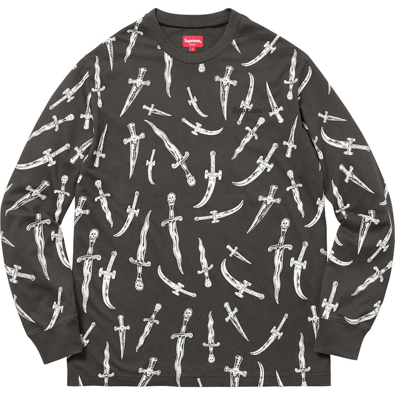 Supreme Daggers L/S Top Black