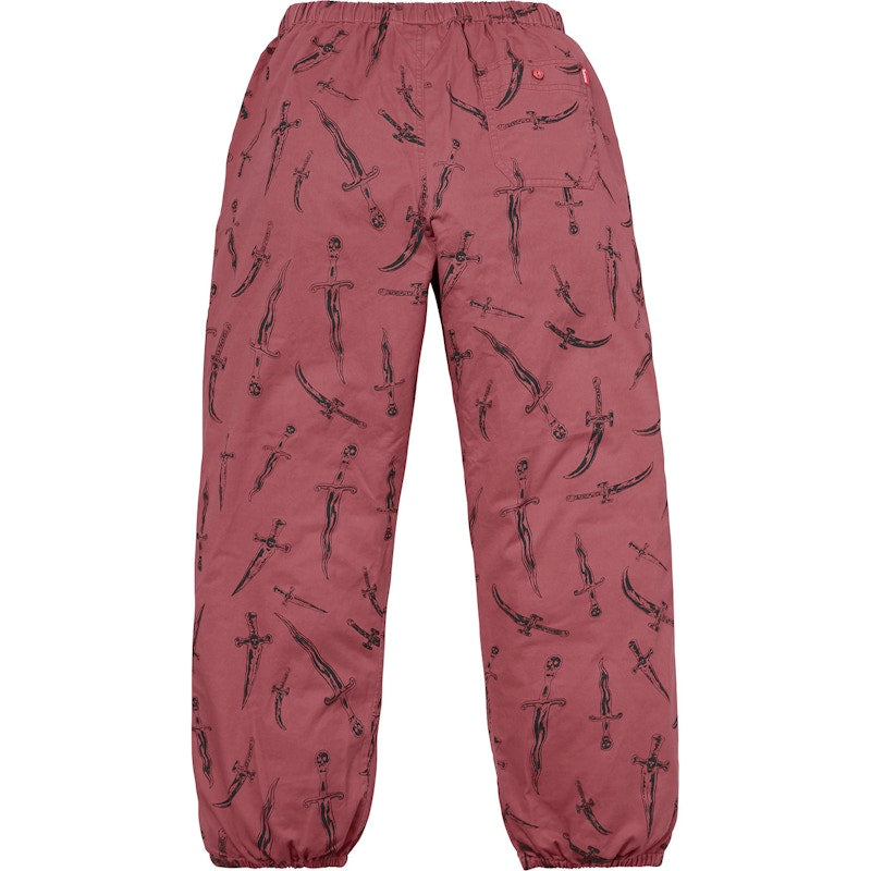 Supreme Daggers Pant Dark Pink