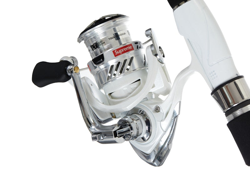 Supreme Daiwa DV1 Fishing Rod and Reel White
