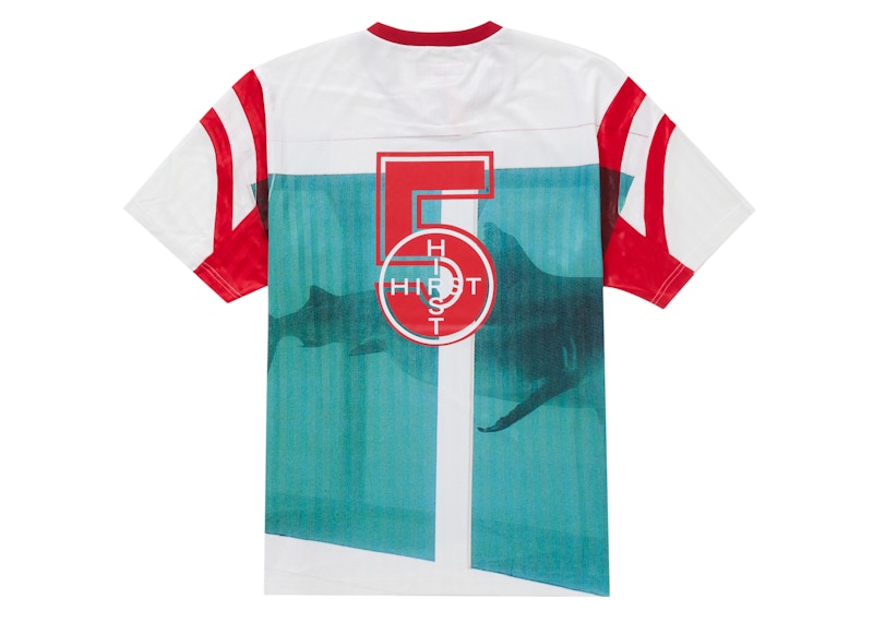 Supreme Damien Hirst Soccer Jersey White