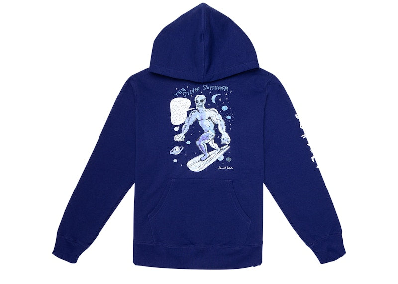 Supreme Daniel Johnston Hooded Sweatshirt Dark Royal