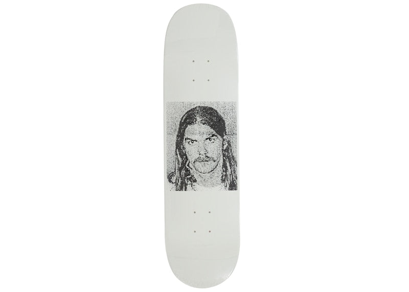 Supreme Dash Snow Skateboard Deck White