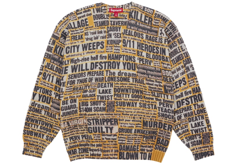 Supreme Dash Snow Sweater Multicolor