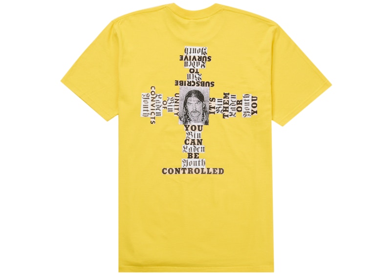 Supreme Dash Snow Tee (FW25) Yellow