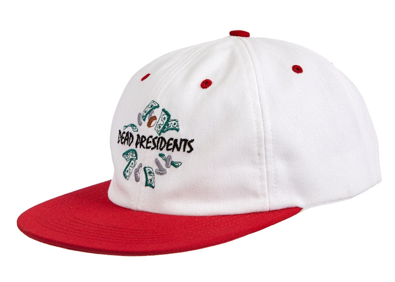 Supreme Dead Presidents 6-Panel Hat Red