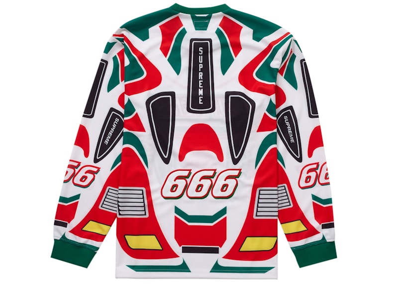 Supreme Decals Moto Jersey White