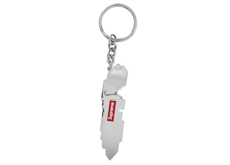 Supreme Delta Logo Keychain Multicolor