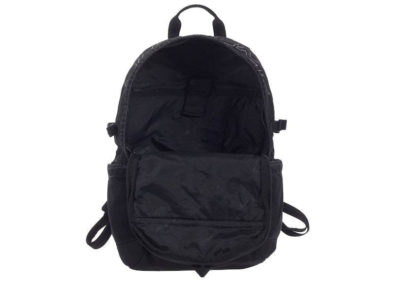 Supreme Denim Backpack Black