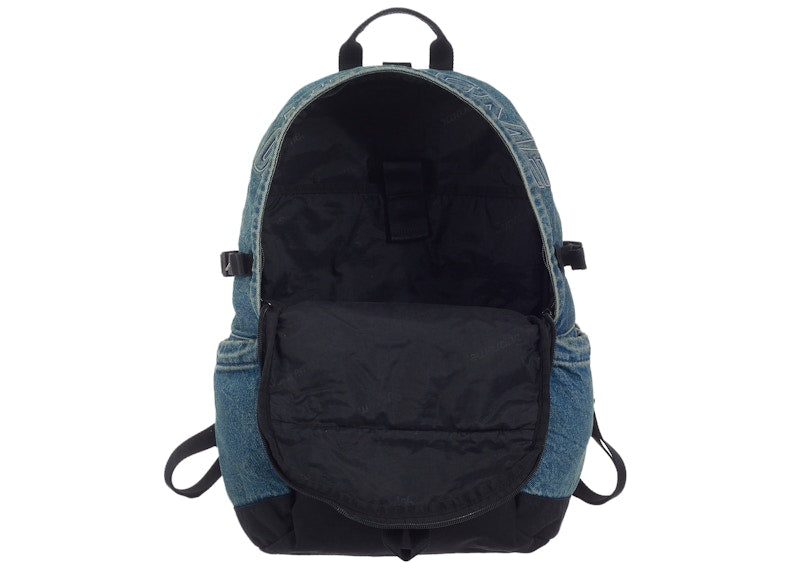 Supreme Denim Backpack Washed Indigo