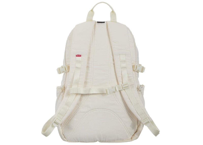 Supreme Denim Backpack White