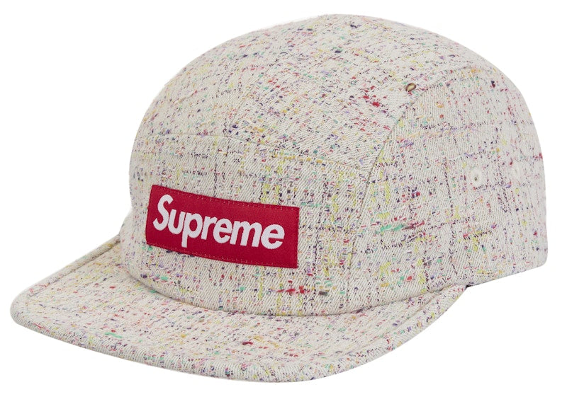 Supreme Denim Boucle Camp Cap Natural