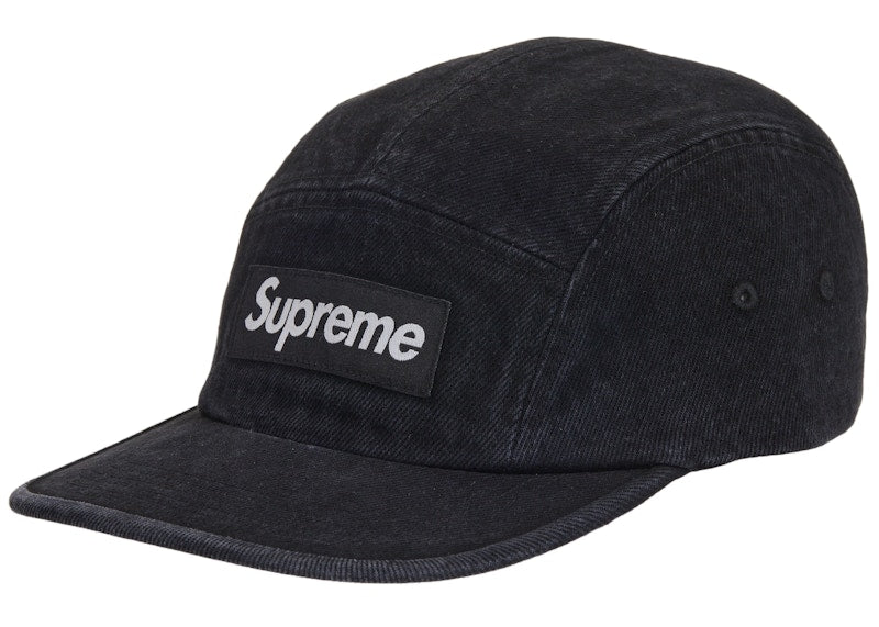 Supreme Denim Camp Cap (SS25) Black