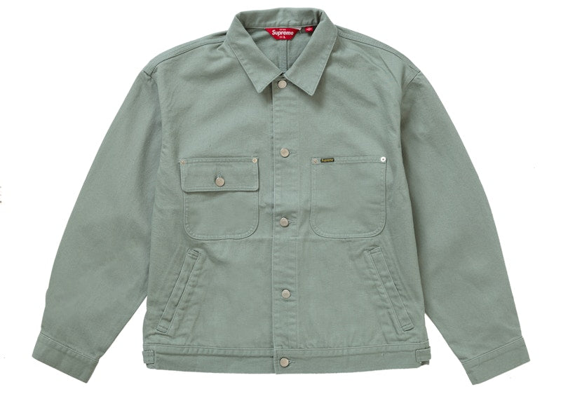 Supreme Denim Chore Trucker Jacket Mint
