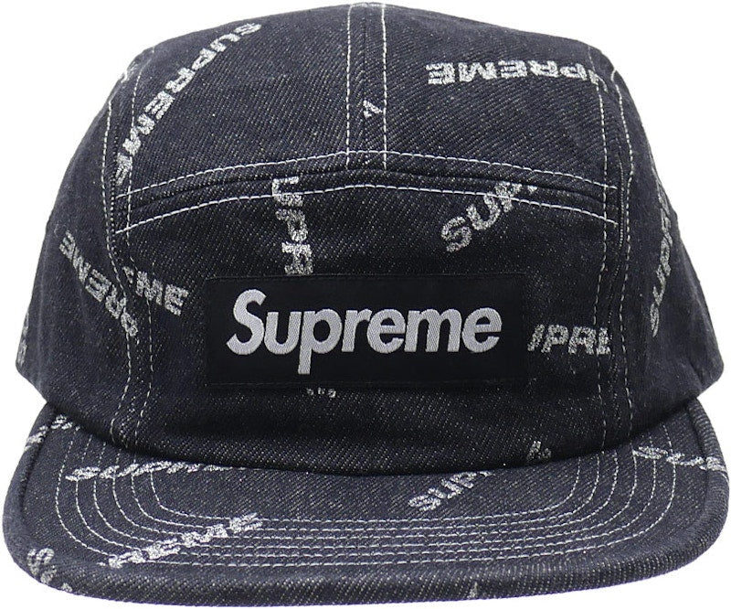 Supreme Denim Logo Black