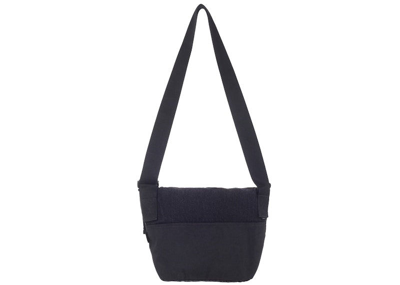 Supreme Denim Messenger Bag Black