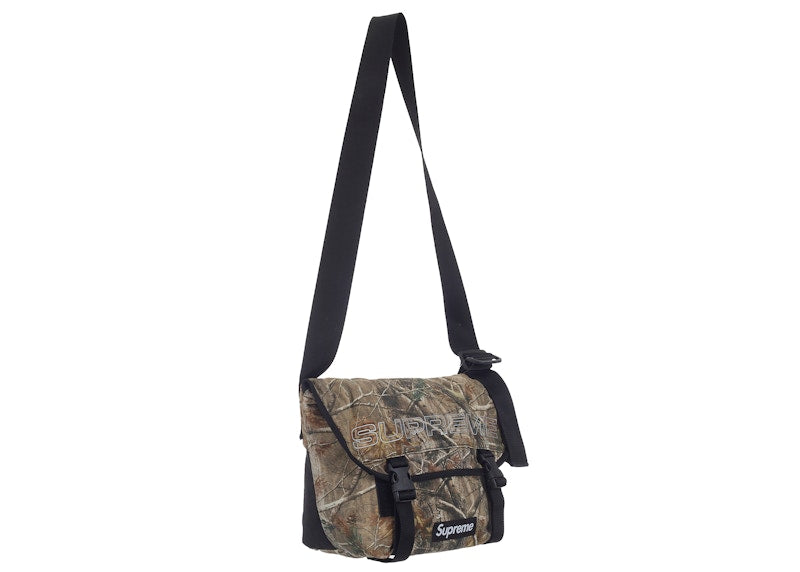 Supreme Denim Messenger Bag Realtree AP Camo