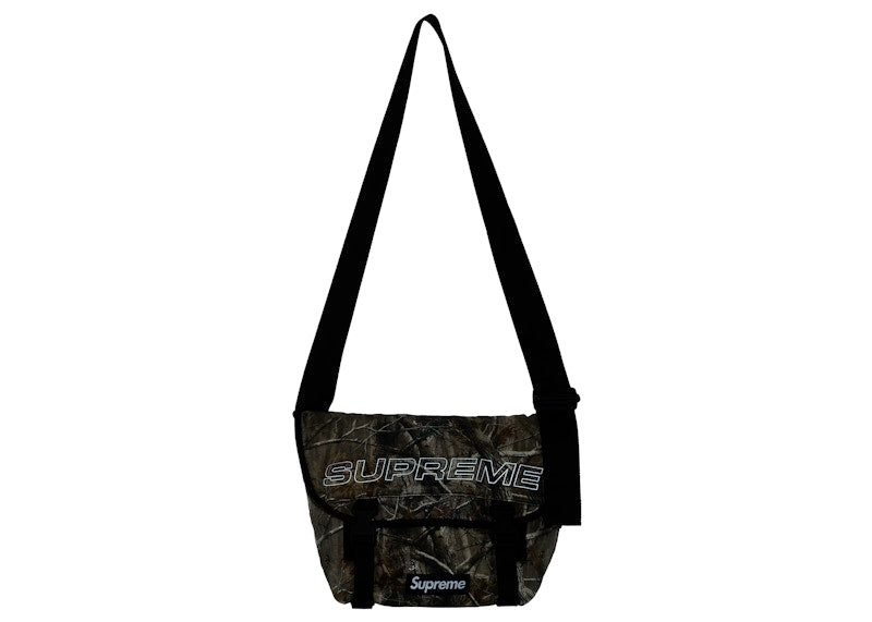 Supreme Denim Messenger Bag Realtree AP Camo