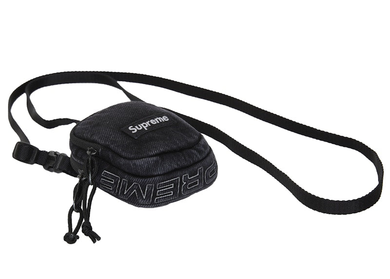 Supreme Denim Mini Utility Bag Black