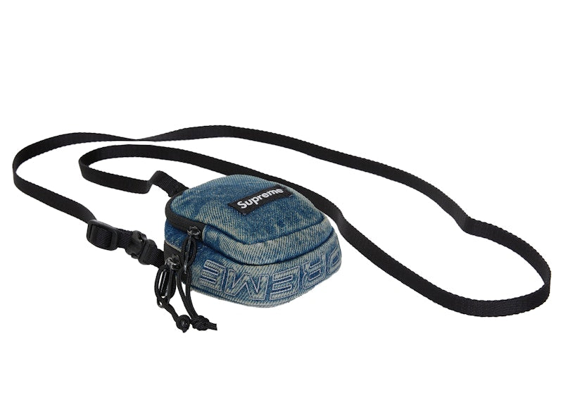 Supreme Denim Mini Utility Bag Washed Indigo