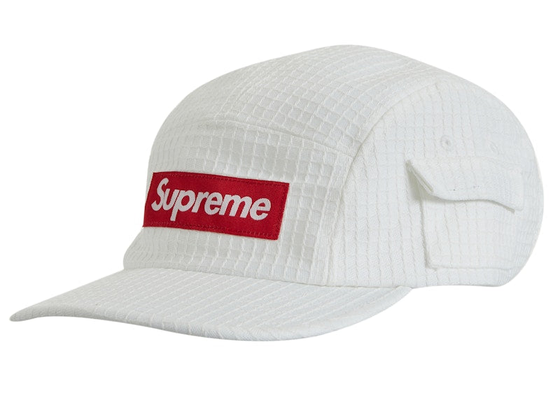 Supreme Denim Ripstop Camp Cap White