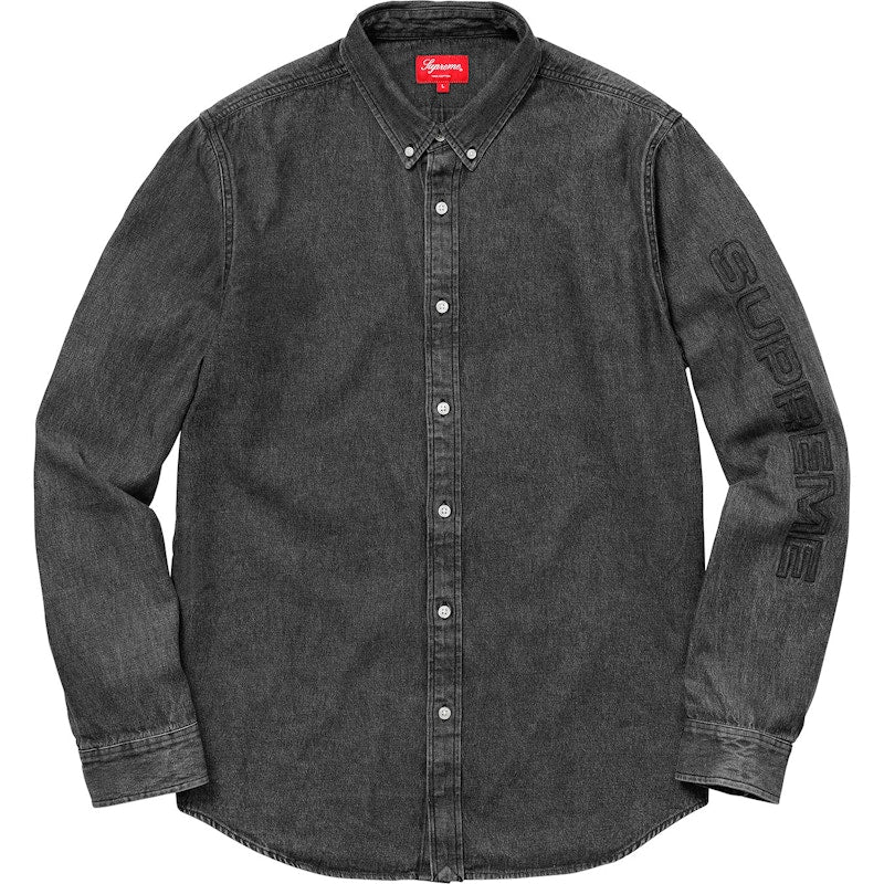 Supreme Denim Shirt Black