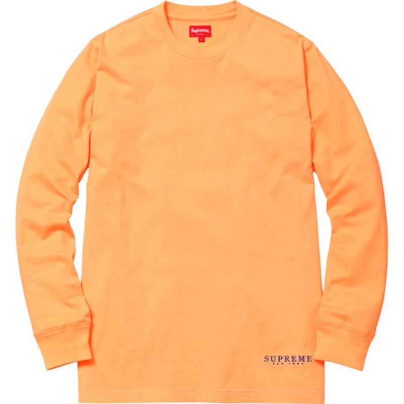 Supreme Department LS Tee Orange