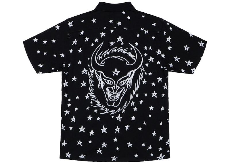 Supreme Devil Rayon Shirt Black