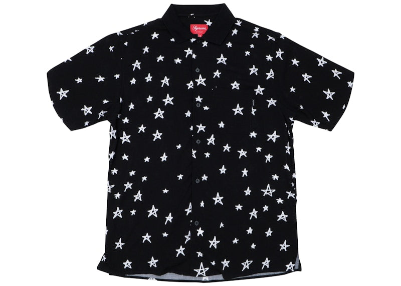 Supreme Devil Rayon Shirt Black