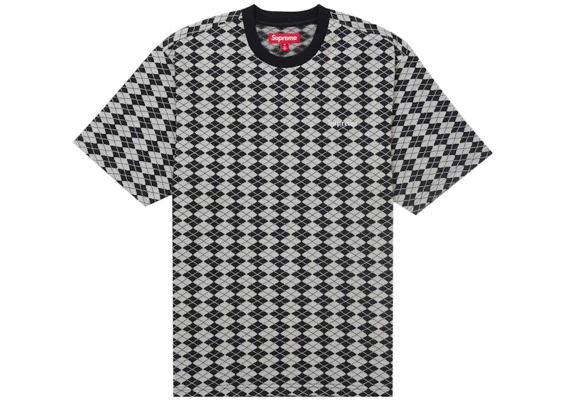 Supreme Diamond Jacquard S/S Top Black