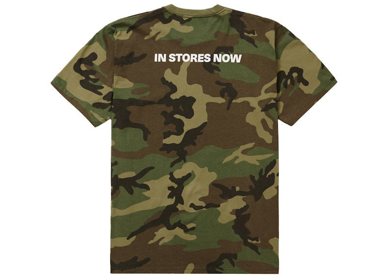 Supreme Diamond Tee Woodland Camo