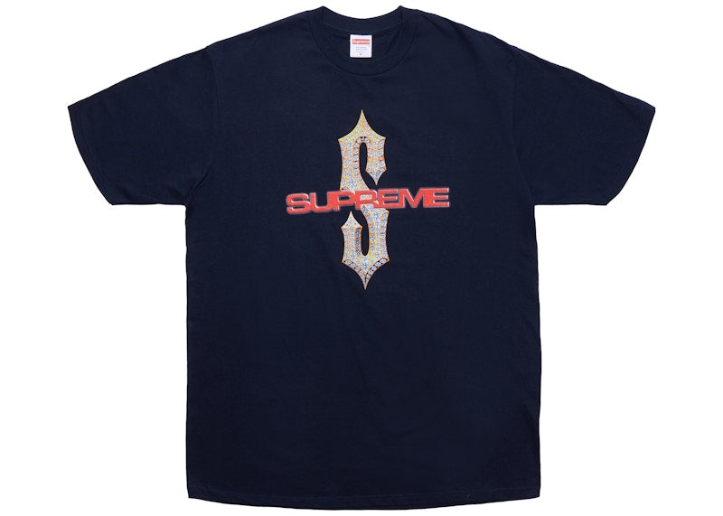 Supreme Diamonds Tee Navy