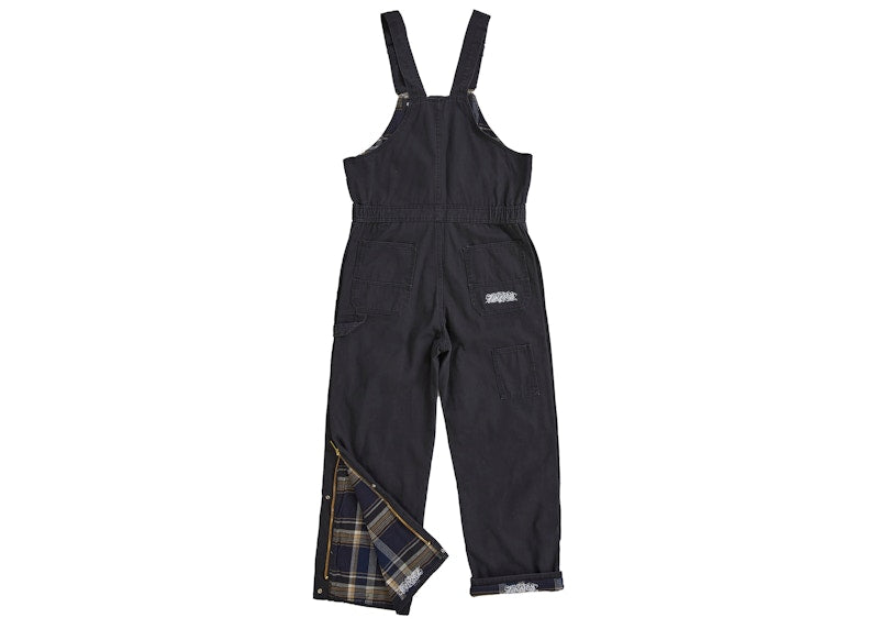 Supreme Dickies Flannel Lined Overall Black
