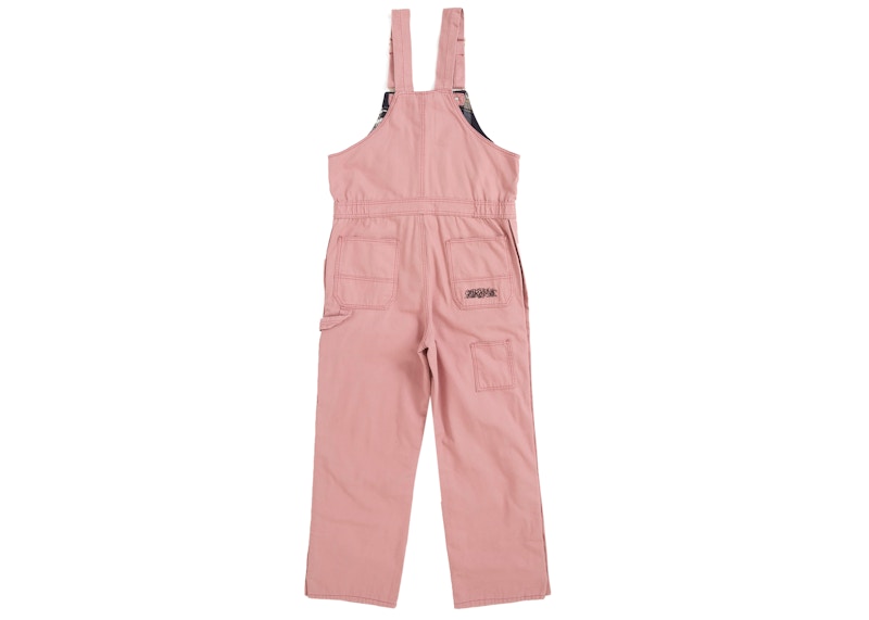 Supreme Dickies Flannel Lined Overall Pink