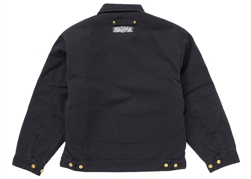 Supreme Dickies Hooded Work Jacket Black