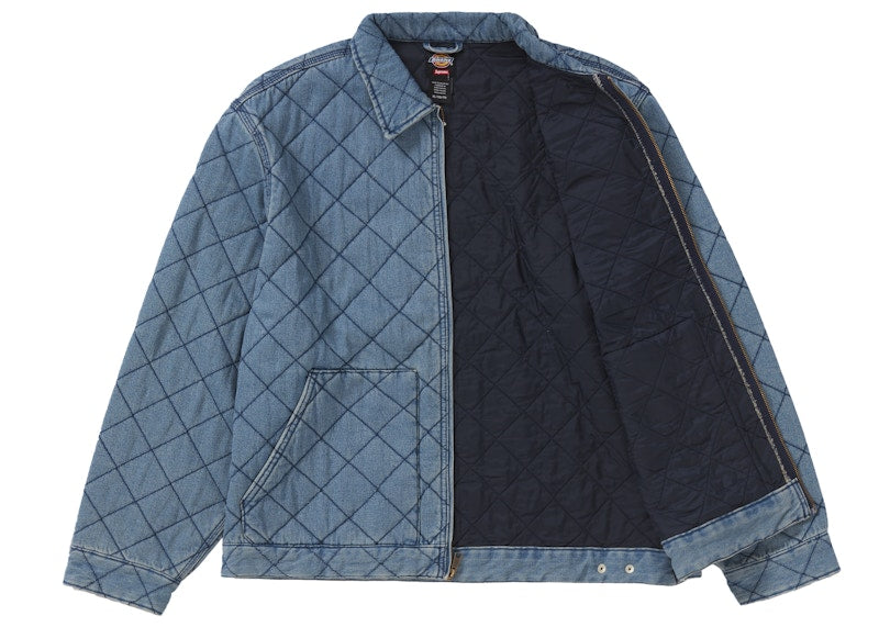 Supreme Dickies Quilted Work Jacket Denim