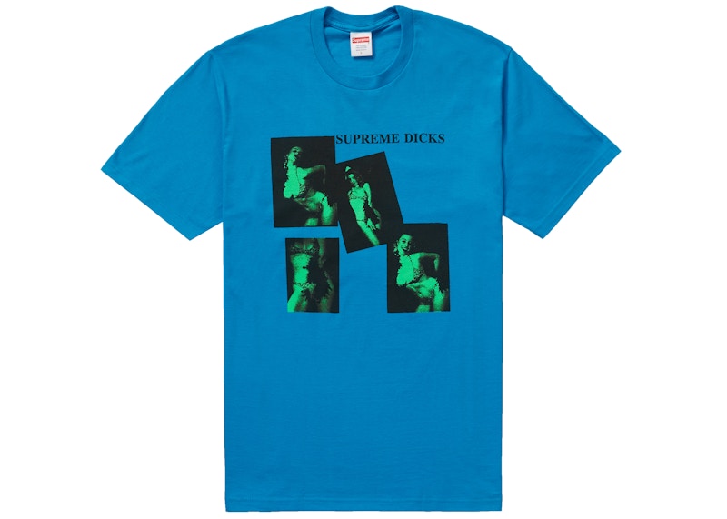 Supreme Supreme Dicks Tee Bright Blue