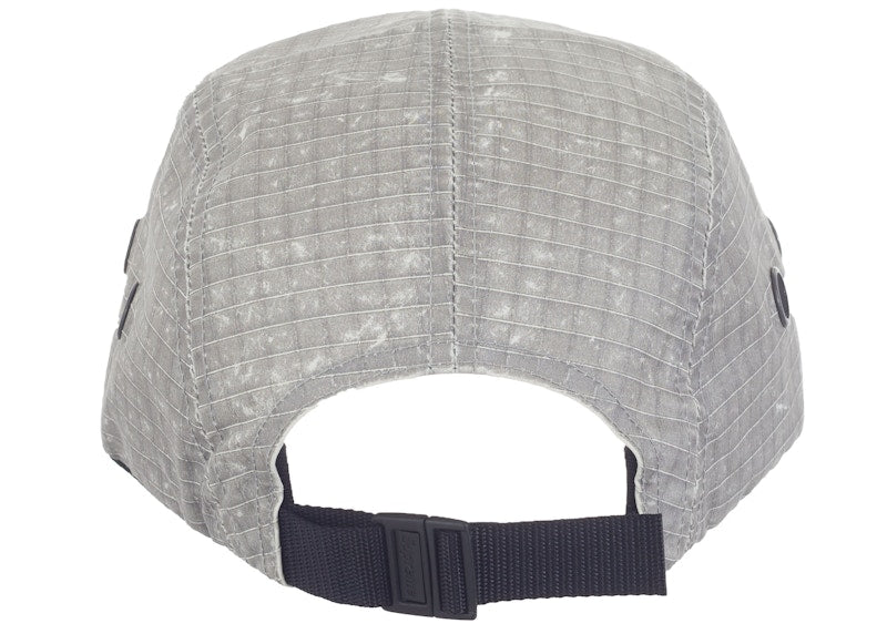 Supreme Distressed Ripstop Camp Cap Stone