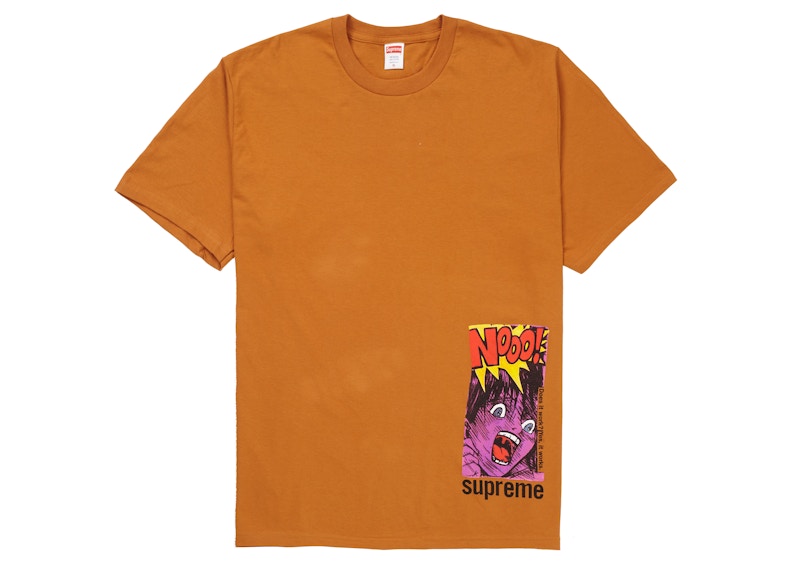 Supreme Does It Work Tee Burnt Orange