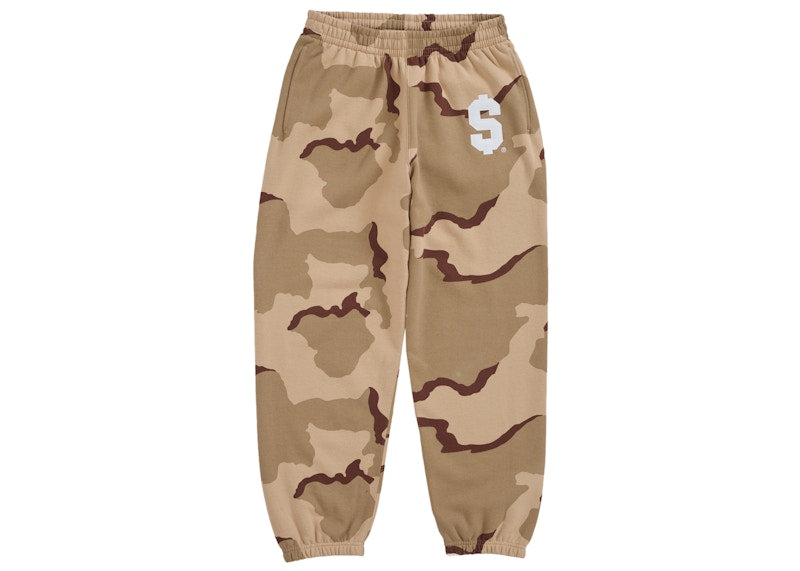 Supreme $ Sweatpant Desert Camo