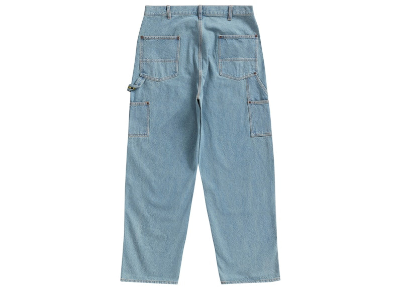 Supreme Double Knee Denim Painter Pant Blue