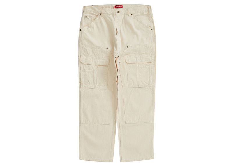 Supreme Double Knee Denim Utility Pant Natural