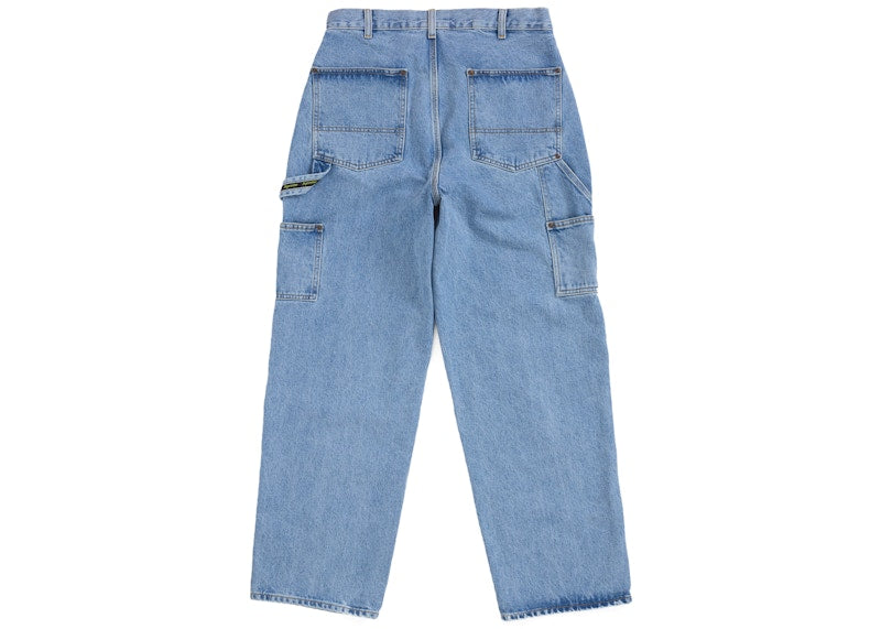 Supreme Double Knee Painter Pant (FW24) Washed Indigo