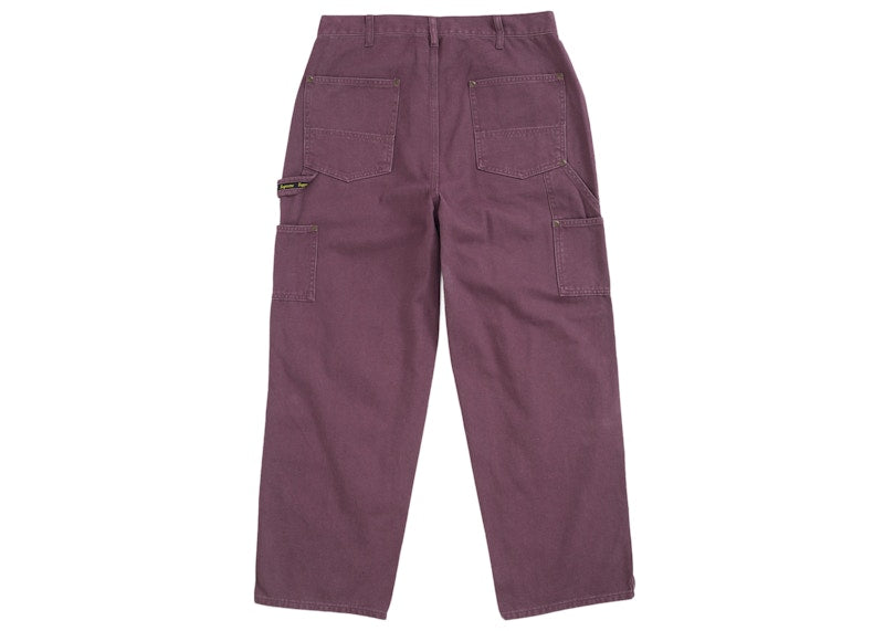Supreme Double Knee Painter Pant (FW24) Dusty Purple