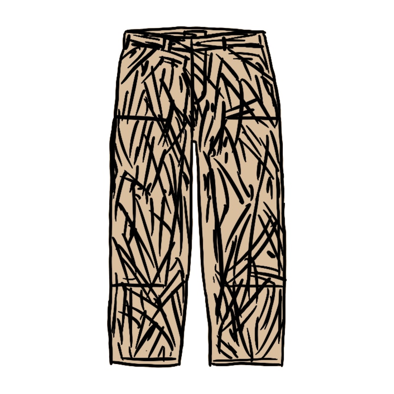 Supreme Double Knee Painter Pant Marsh Camo