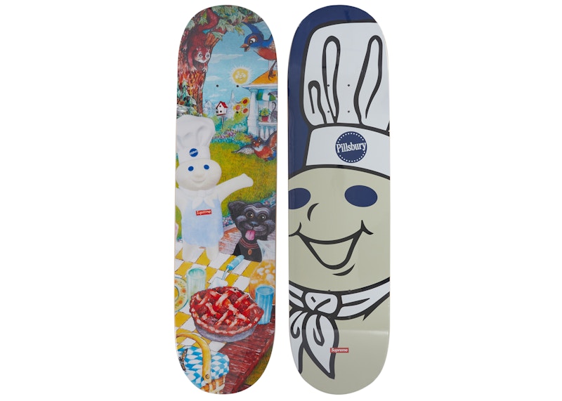 Supreme Doughboy Skateboard Deck Set Multicolor