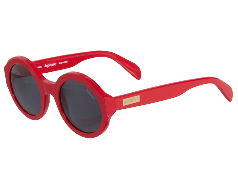 Supreme Downtown Sunglasses Red