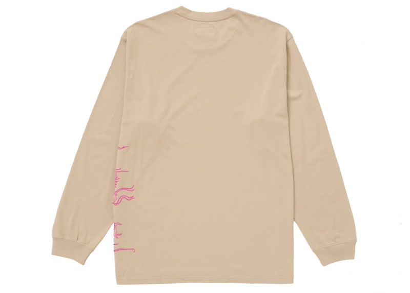 Supreme Dragon Embroidered L/S Top Khaki