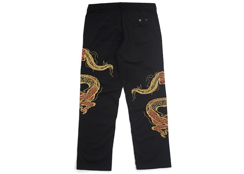 Supreme Dragon Work Pant Black
